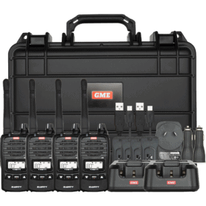 Best handheld UHF for 4WD is the GME quad set