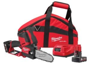 Milwaukee M12FHS-602B 12V 6Ah 152mm (6inch) Cordless FUEL Hatchet Pruning Chainsaw Combo Kit