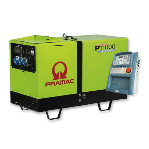 Pramac 10.8kVA Three Phase Silenced Auto Start Diesel Generator